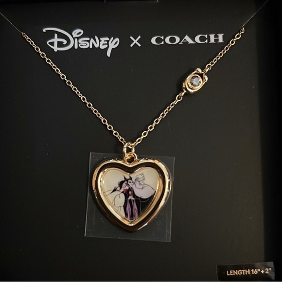 New - Coach Disney Villain Necklace - Picture 2 of 3
